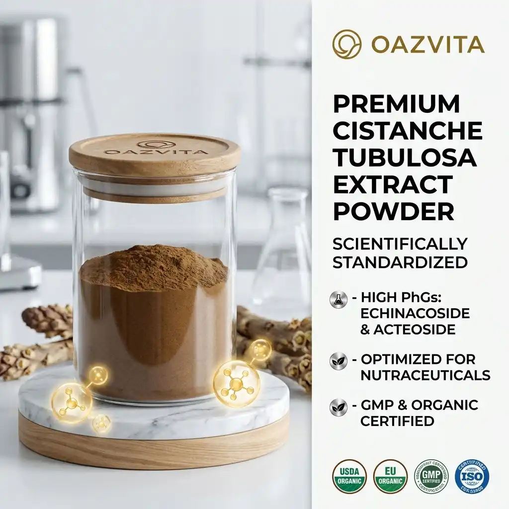Cistanche Tubulosa Extract Powder Background & Benefits